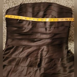 Brown cocktail dress